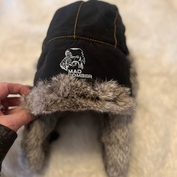 Mad Bomber Real rabbit Fur trapper hat - Picture 5 of 5